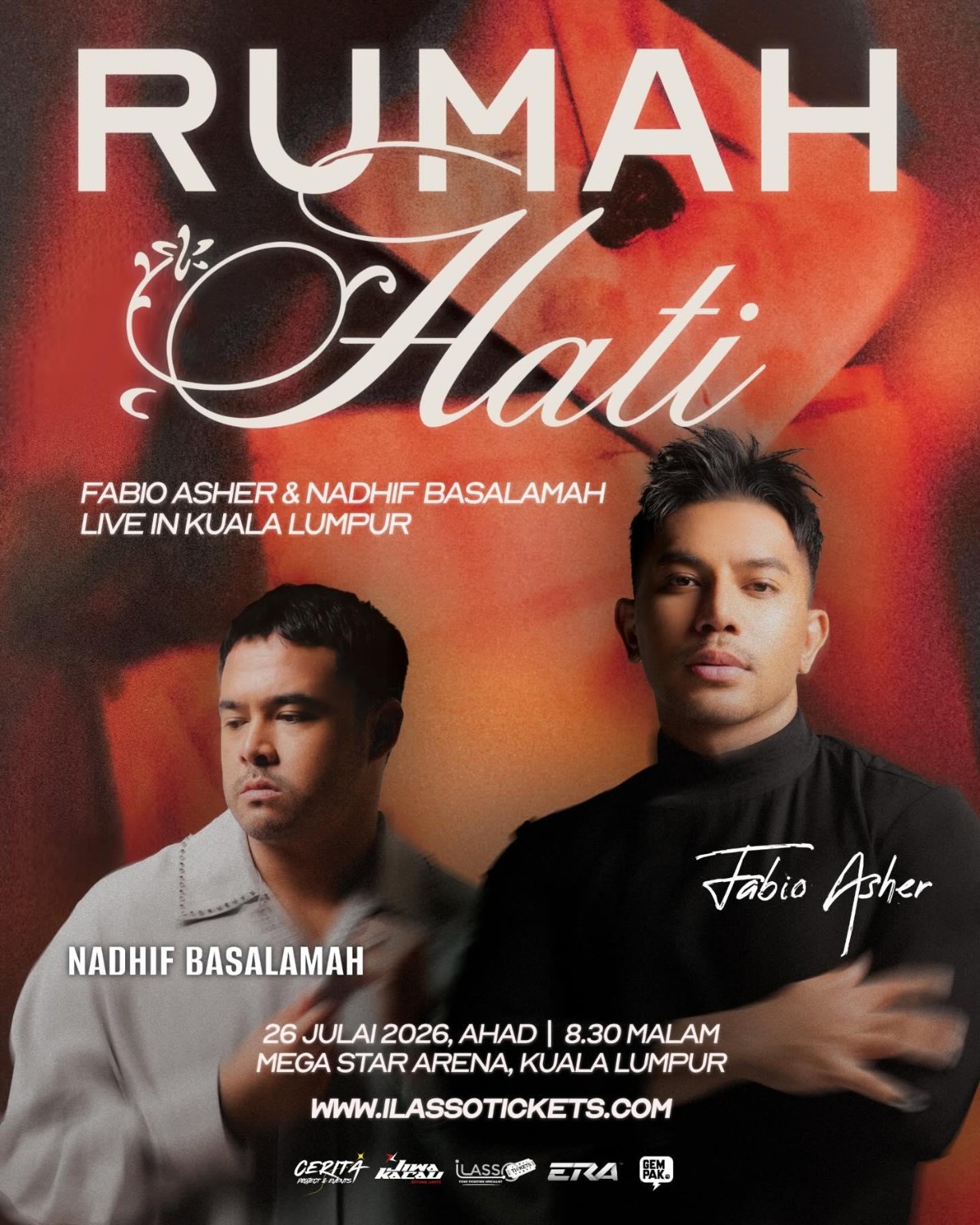 Rumah Hati Live Kuala Lumpur Fabio Asher Nadhif Basalamah Mega Star Arena