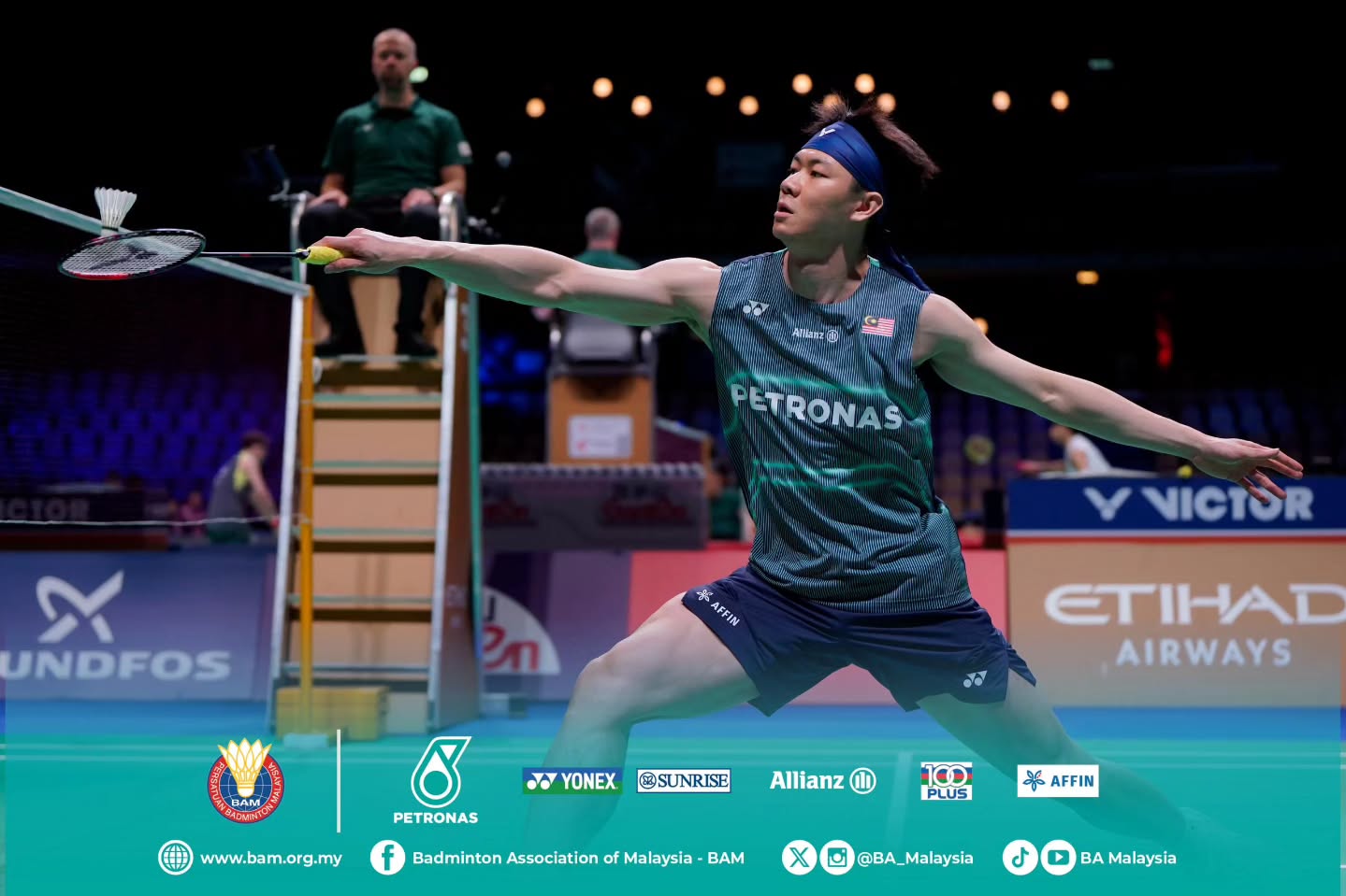 Lee Zii Jia di Piala Thomas 2026