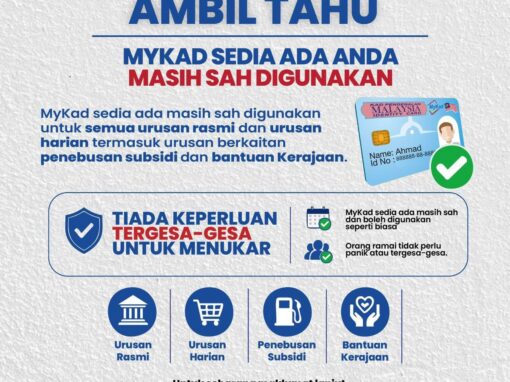 JPN nasihat orang ramai tidak tergesa-gesa tukar MyKad