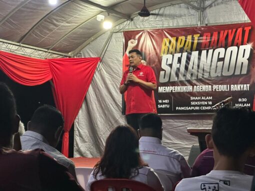 Rapat Rakyat Selangor: Label menjatuhkan tidak tepat, itu tugas pembangkang – R. Sanjeevan