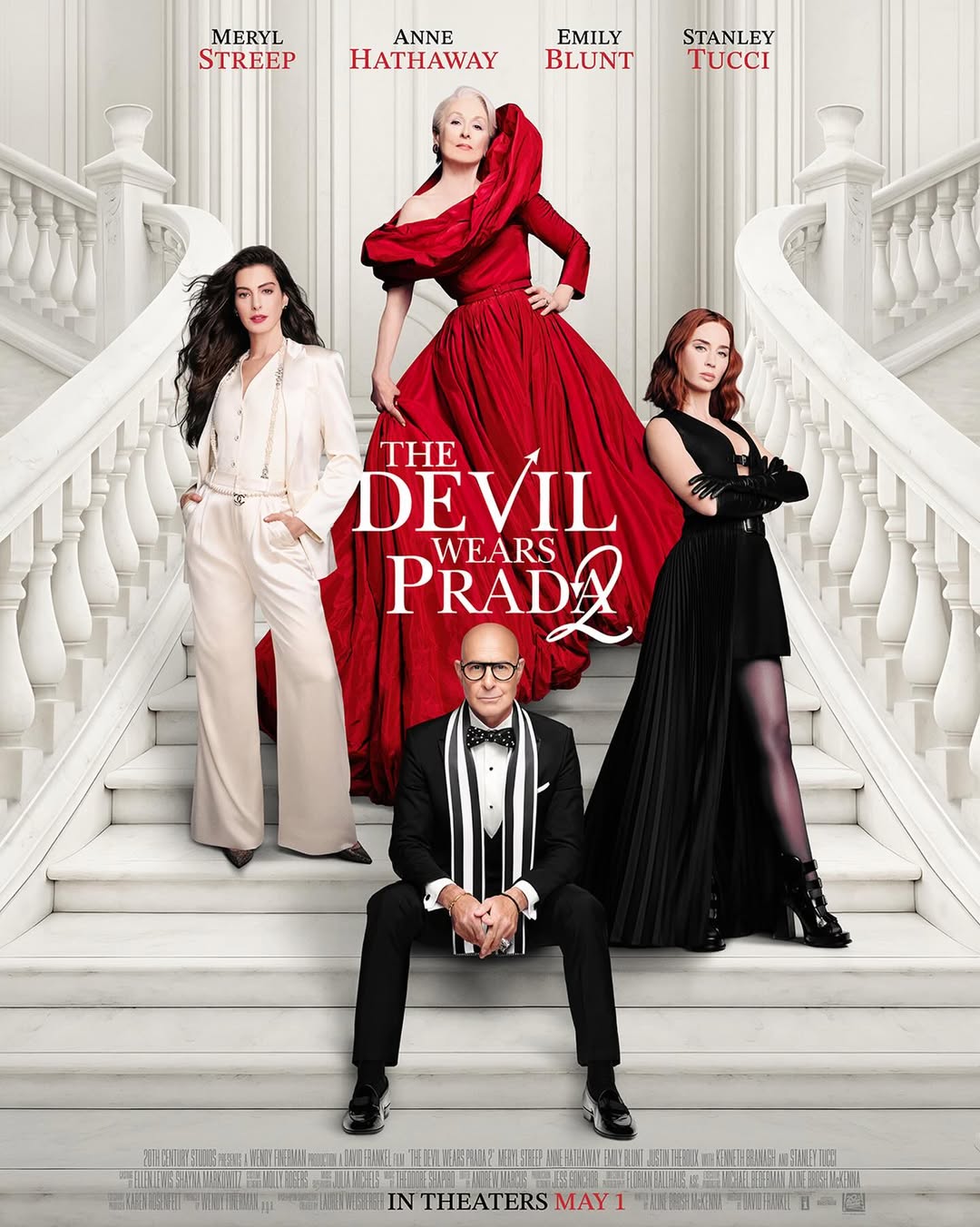 Koleksi outfit elegan dan mewah dari Devil Wears Prada 2